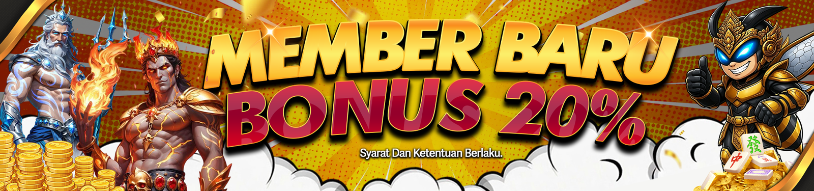 NEW MEMBER 20%